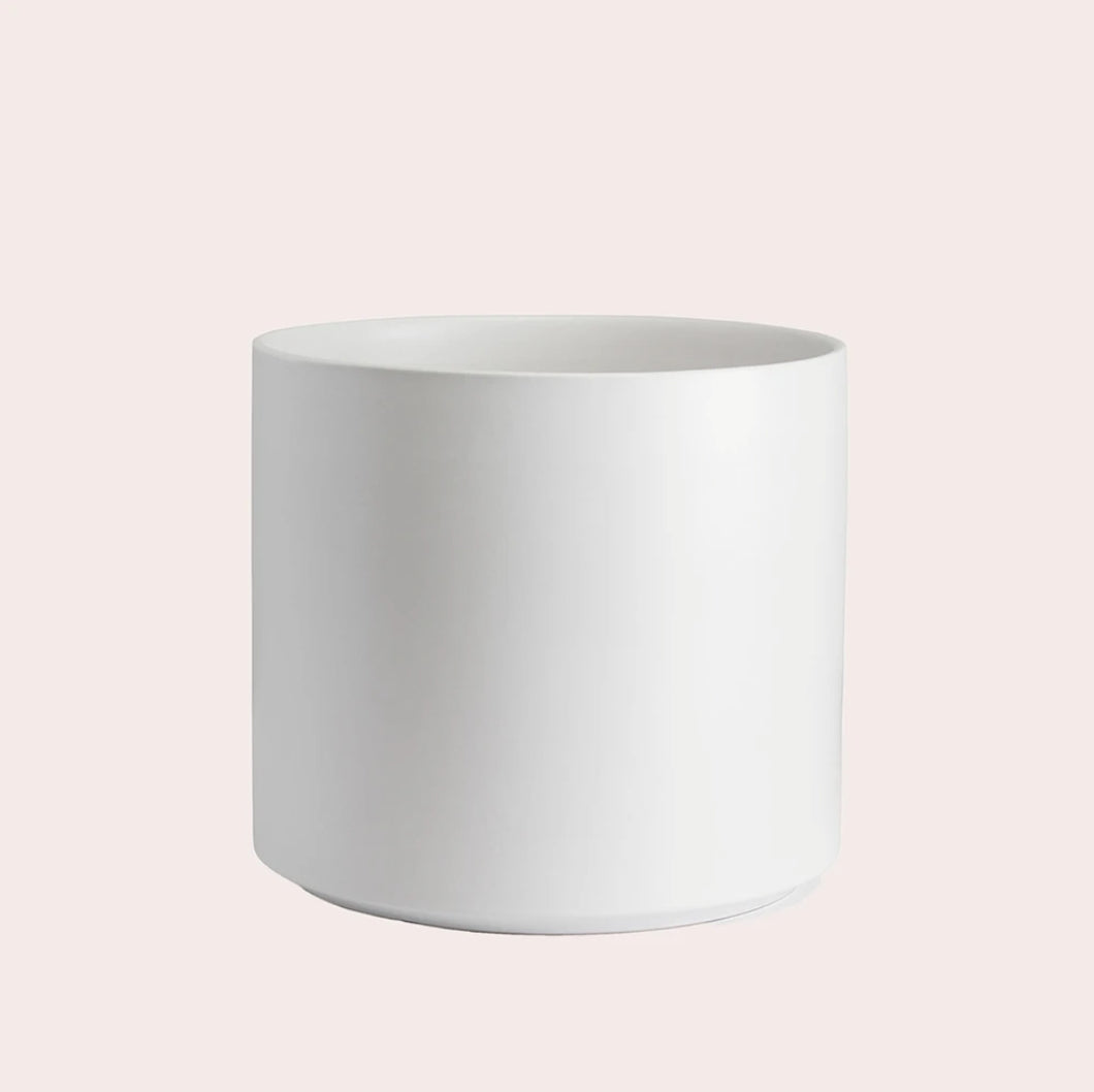 Solid Goods Ceramic Cylinder - White